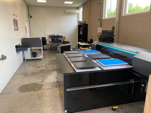 testlocatie Roland DTG Printer